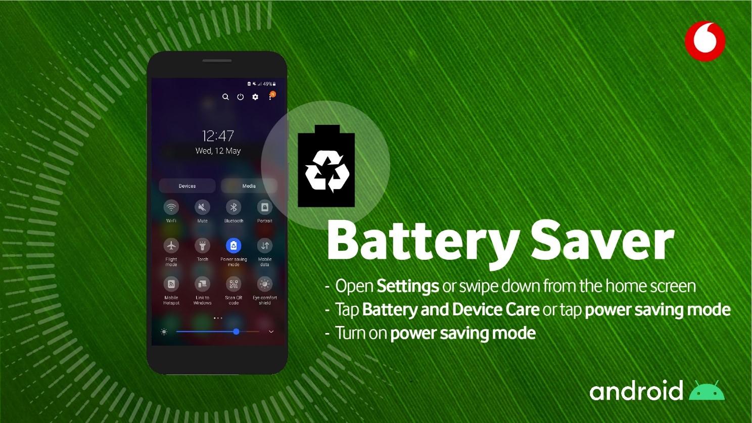 Information about Battery Saver with Android.