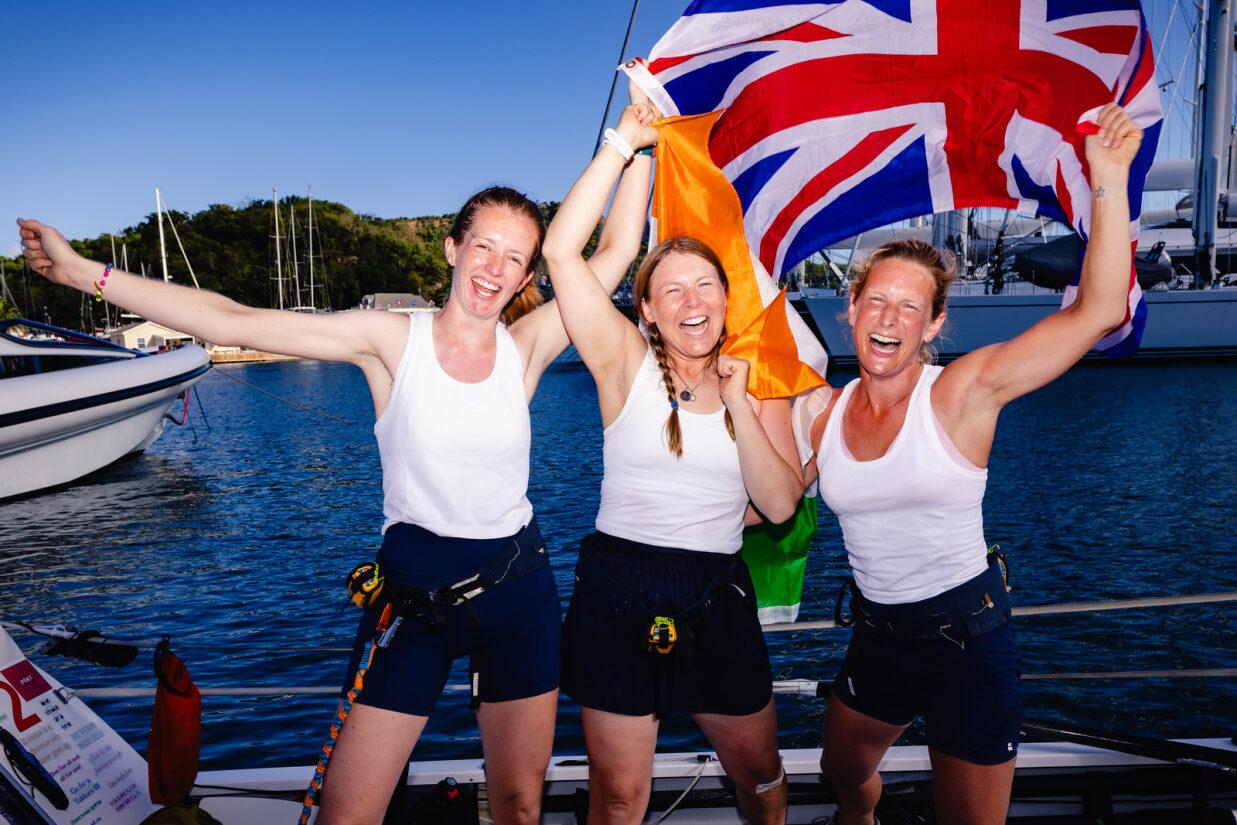 Vodafone teams win classes and break a World Record in row across Atlantic for Planet charities