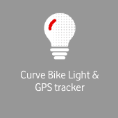 Curve Bike Light & GPS tracker