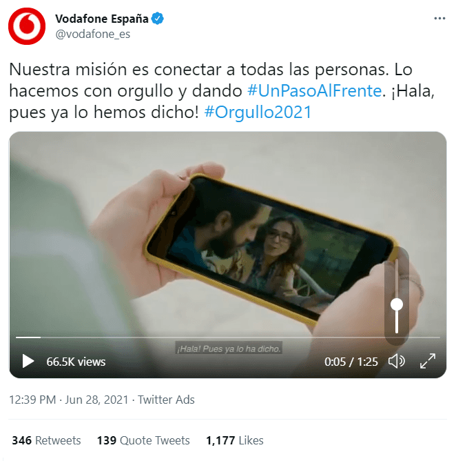 Twitter Vodafone Spain