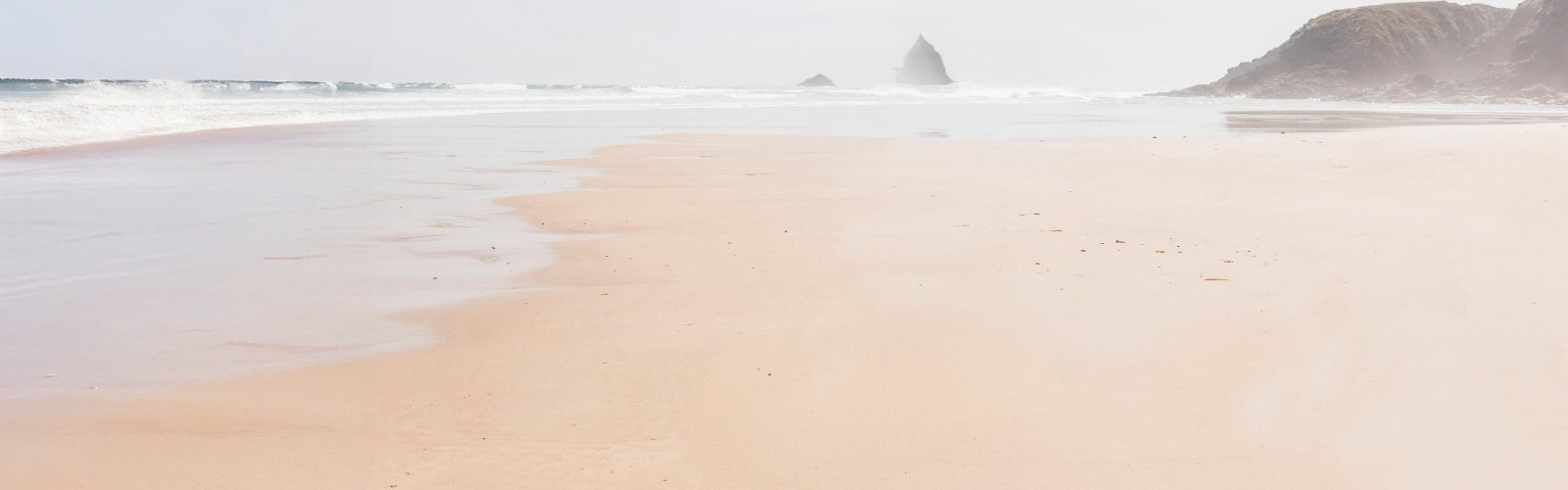 Couple on beach background