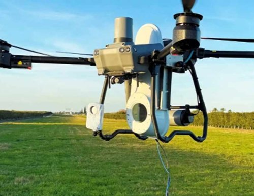 Vodafone showcase rain sensing fixer drones that are powered by ambient energy