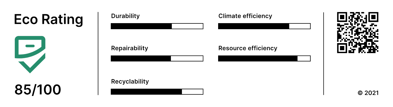 Vodafone Eco Rating 85/100
